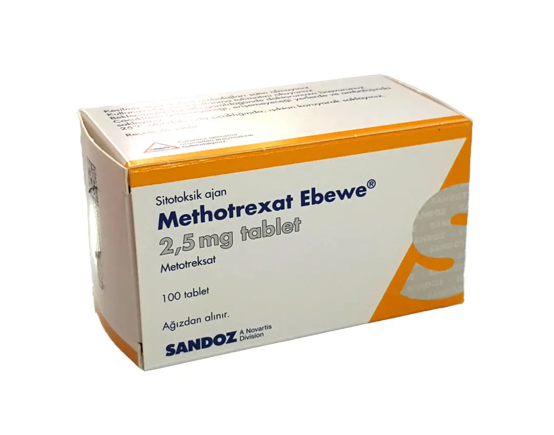 მეთოტრექსატი ებევე 	2,5მგ